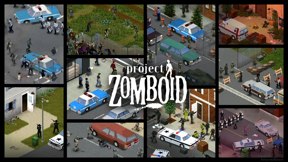 Hospedagem Project Zomboid de alta performance - South Host
